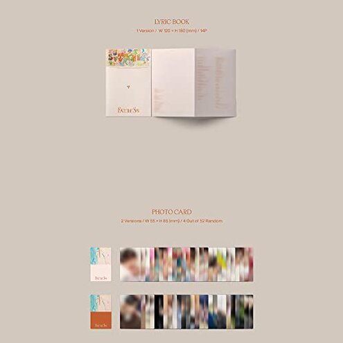 SEVENTEEN FACE THE SUN 4th Album ep.4 Path Version CD+88p PhotoBook+1p Pet Card+16p Lyric Book+4p PhotoCard+2p PostCard+Tracking Sealed
