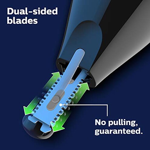 Norelco Philips Multigroom 5000 Series, All-in-One Trimmer, Beard Trimmer and Hair Clipper, 18-Piece Men's Grooming Kit for Beard, Face, Nose, Ear, Body, with Titanium Blades, Travel Pouch, MG5970/49