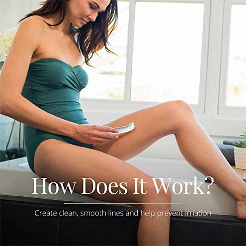 Remington Smooth & Silky Body & Bikini Kit, Cordless bikini trimmer and shaver for women, Waterproof for grooming in the shower, White/Green