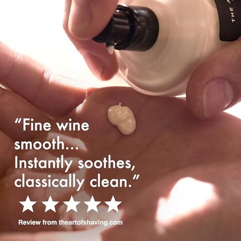 The Art of Shaving After-Shave Balm for Men - Face Moisturizer, Clinically Tested for Sensitive Skin, Sandalwood, 3.3 Fl Oz (Pack of 1)