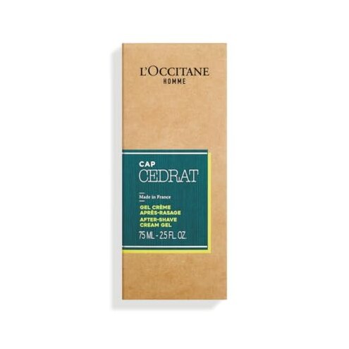L'OCCITANE Soothing Cade After Shave Balm, 2.5 Fl. Oz: Hydrating, Soothe After Shave, Reduce feelings of irritation, With Shea Butter + Cade Essential Oil
