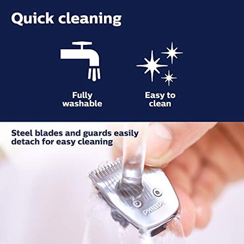 Norelco New Philips Multigroom Series 9000-21 Piece Men's Grooming Kit for Beard, Body, face, Nose, Ear Hair Trimmer w/Premium Storage case, MG9510/60