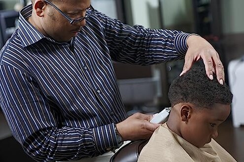 Andis 04780 Professional T-Outliner Beard & Hair Trimmer for Men with Carbon Steel T-Blade, Bump Free Technology &ndash; Corded Electric Beard Trimmer, GTO, Grey