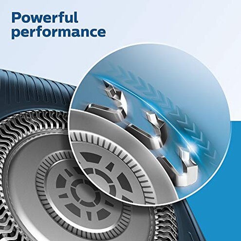 Philips Norelco Genuine SH71/52 Shaving Heads Compatible with Norelco Shaver Series 5000 Angular and 7000, Latest Version for Refreshed RQ12/70, RQ12/60, SH60/70, and SH70/70