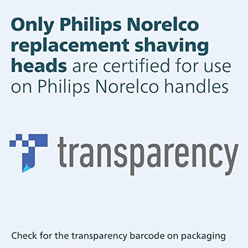 Philips Norelco Genuine SH71/52 Shaving Heads Compatible with Norelco Shaver Series 5000 Angular and 7000, Latest Version for Refreshed RQ12/70, RQ12/60, SH60/70, and SH70/70