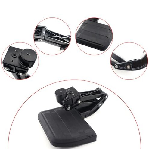 Rear Bed Step Tailgate Bedstep Compatible with Toyota Tacoma 2024 2025, Folding Truck Step Retractable Bumper Tailgate Step Replace pt392-35920