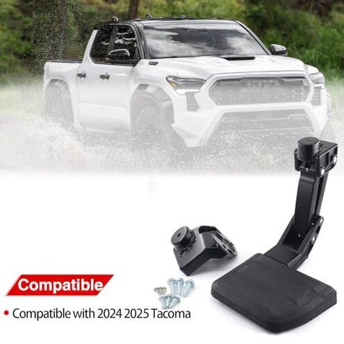Rear Bed Step Tailgate Bedstep Compatible with Toyota Tacoma 2024 2025, Folding Truck Step Retractable Bumper Tailgate Step Replace pt392-35920