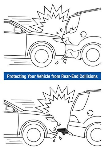 Tyger Auto TG-HS8U81238 Hitch Armor Compatible with Vehicles with 2" Hitch Receiver | Textured Black | Hitch Step | Rear Bumper Guard Protector | with Pin Lock and Stabilizer