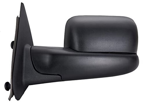 ZAPOSTS Towing Mirror Replacement Fit for 02-08 DodgeRam 1500 for 03-09 Dodge Ram 2500 3500 Pickup Truck Power Heated Tow Folding Side View Mirror Driver Side