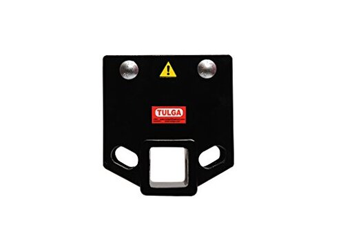 RV Bumper Hitch Receiver 2 Inch for 4 inch Bumper Beams Hitch Mount Trailer Towing Adapter for Cargo Carrier Bike Racks Towing