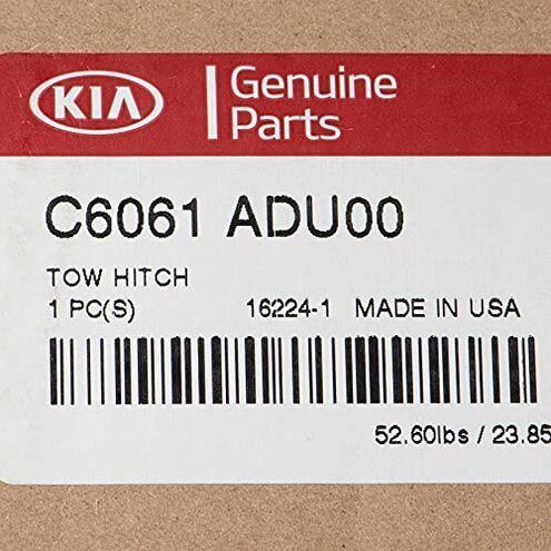 KIA Genuine C6061-ADU00 Towing Hitch