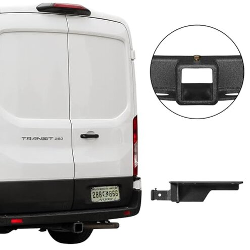 Vijay Class 3 Trailer Hitch Compatible with Ford Transit 150/250/350 and E-Transit (2&rdquo; Hitch Receiver)
