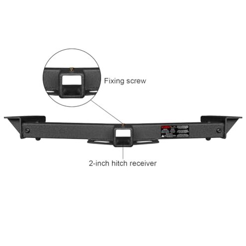 Vijay Class 3 Trailer Hitch Compatible with Ford Transit 150/250/350 and E-Transit (2&rdquo; Hitch Receiver)
