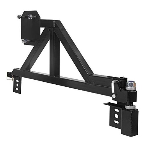 ECOTRIC Tire Carrier Mount Compatible with All Hummer H2 w/Drop Down Option Black, Heavy Duty