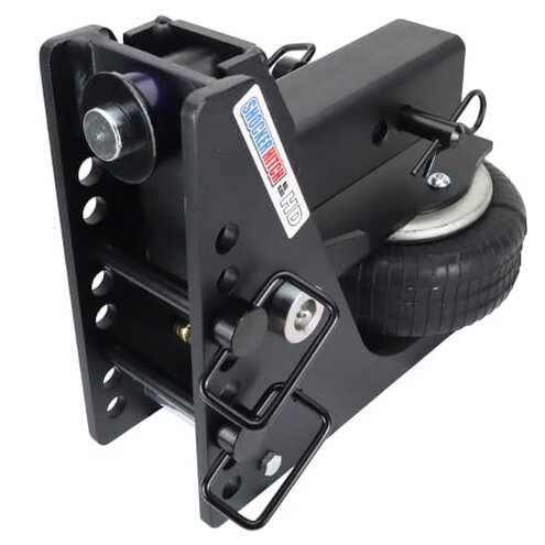 Shocker HD Max Black Air Hitch with Combo Ball, Fits 2-1/2" Hitch Black Combo 2" & 2-5/16" Balls