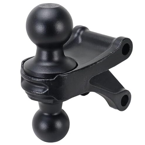 Shocker HD Max Black Air Hitch with Combo Ball, Fits 2-1/2" Hitch Black Combo 2" & 2-5/16" Balls