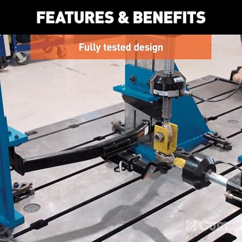 CURT 13493 Class 3 Trailer Hitch, 2-Inch Receiver, Fits Select Ford Bronco