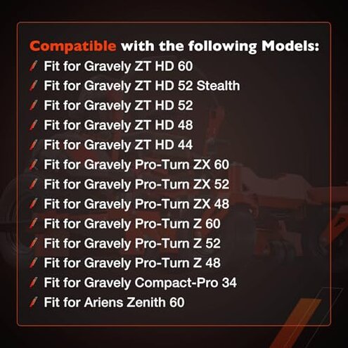 79108500 Trailer Hitch Kit Fit for Gravely ZT HD, Compact-PRO, PRO-Turn Z, and PRO-Turn ZX, Ariens Zenith Models, Heavy Duty Towing Attachment for Lawn Care, Durable Steel Construction