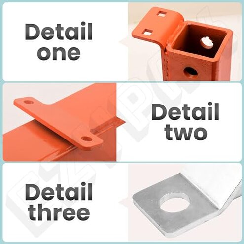 2" Rear Hitch 093-1129-00 Compatible with Bad Boy Rebels & Rogue