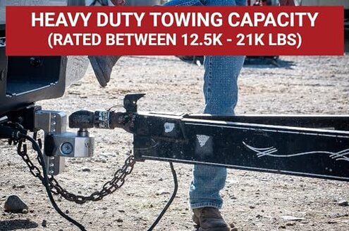 Weigh Safe Adjustable Trailer Hitch Ball Mount - 6" Drop Hitch for 2.5" Receiver w/ 2 pc Keyed Alike Lock Set, Premium Aluminum Trailer Tow Hitch w/ Built in Weight Scale for Anti Sway, 18,500 lbs GTW