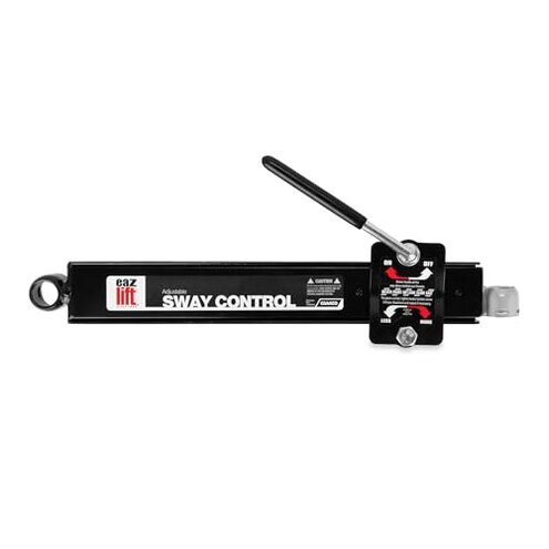 Camco Eaz-Lift Camper/RV Adjustable Sway Control | Features On/Off Control & Double Friction Pads Provide Constant Sway Reduction | Attaches & Detaches Quickly for RV Storage and Organization (48380)