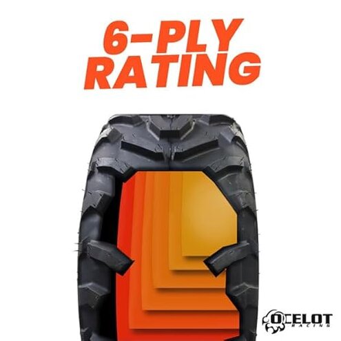 Ocelot Long Mileage Sport ATV and UTV Trail Wolf Style Tread 22X11-10 P367