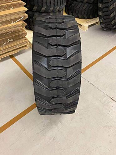 HORSESHOE (4-Pack) 10-16.5 14PLY Skid Steer Loader Tractor Tubeless Tires w/Rim-Guard-Wall Heavy Duty G Load 10x16.5 NHS R-4 L2/G2 T168