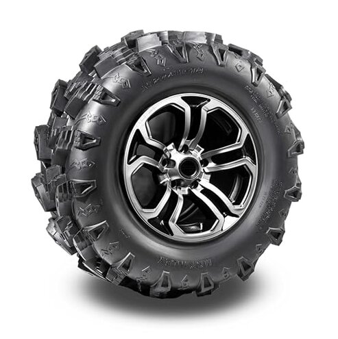 MCKINLEY UTV ATV Tires 27X11-14 6-Ply Super Mud 27X11X14 All Terrain X611, Set 2