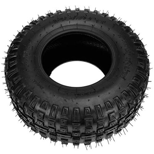 FVRITO 145/70-6 145 70x6 Tires with Inner Tube Straight Valve for 196CC 212CC Motovox MBX10 DB30 Baja Doodle Bug Mini Bike Quad Go-Kart Knobby Tires Sport 4 wheel ATV UTV Golf Cart Lawn Mower tractor