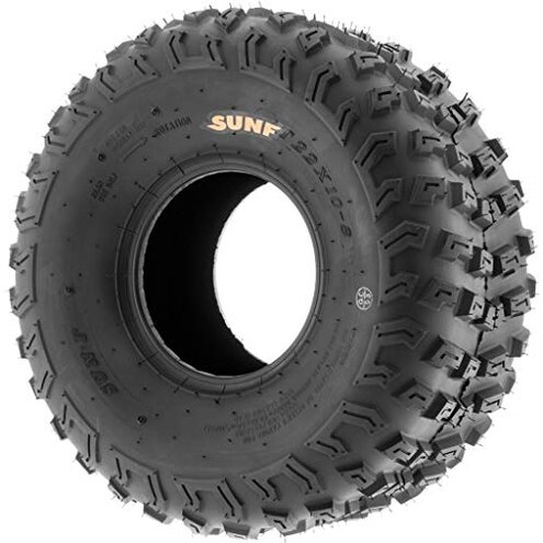 [Set of 2] SunF 22x10-8 22x10x8 ATV UTV A/T Knobby Race Replacement 6 PR Tubeless Tire A030