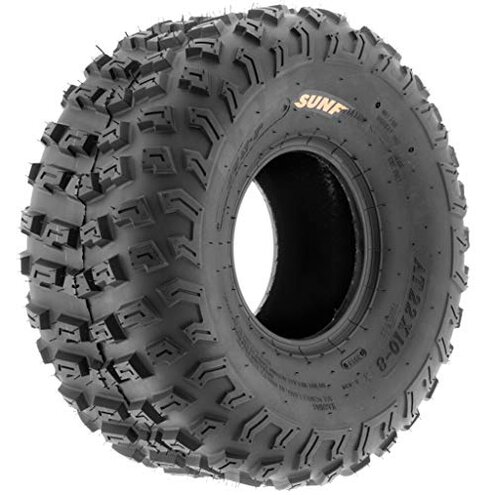[Set of 2] SunF 22x10-8 22x10x8 ATV UTV A/T Knobby Race Replacement 6 PR Tubeless Tire A030
