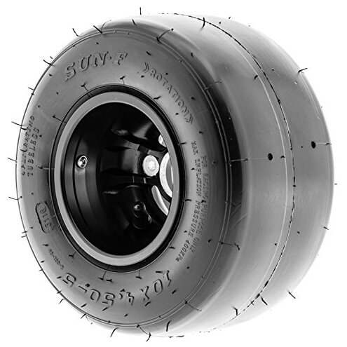 SunF 10x4.5.00-5 10x4.5.00x5 Race Go Kart Tire 4 PR K001 - SET of 4