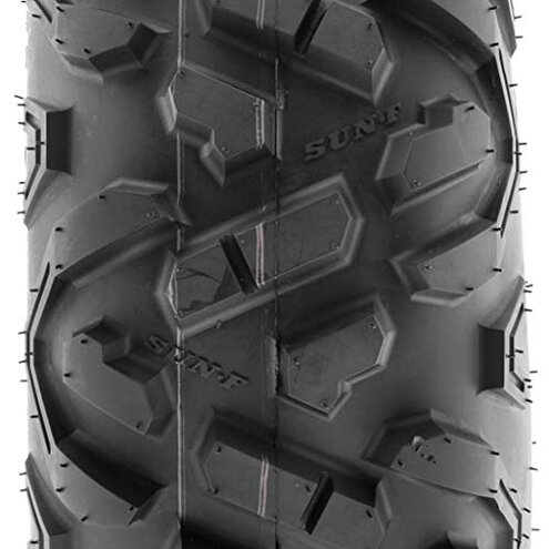 Set of 2 SunF Power.II 19x7-8 ATV UTV Off-Road Tires, All-Terrain, 6 PR, Tubeless A051