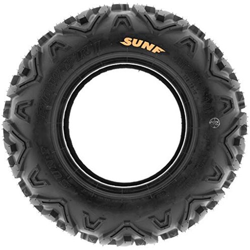Set of 2 SunF Power.II 19x7-8 ATV UTV Off-Road Tires, All-Terrain, 6 PR, Tubeless A051
