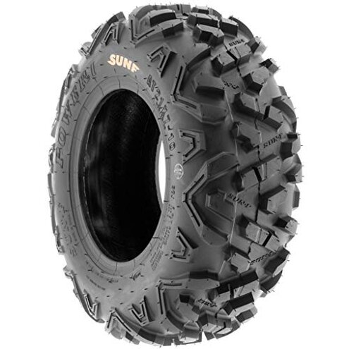 Set of 2 SunF Power.II 19x7-8 ATV UTV Off-Road Tires, All-Terrain, 6 PR, Tubeless A051