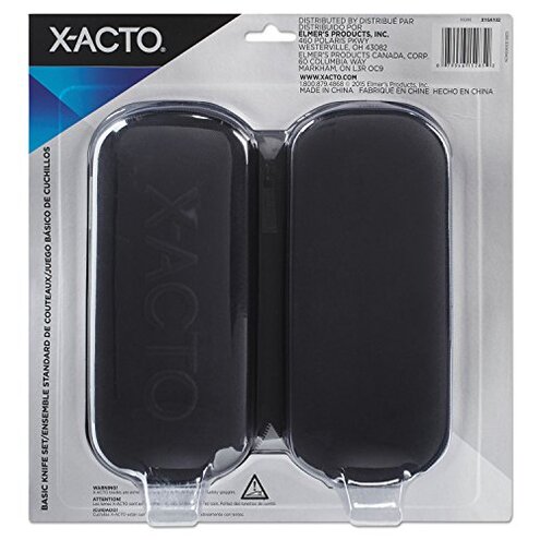 X-ACTO Compression Basic Knife Set, Includes 3 Knives, 13 Blades, Soft Carry Case, 17 Count - Crafting, Cutting Tools