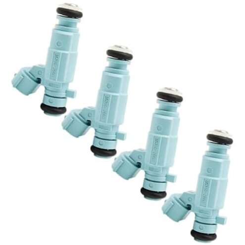 4Pcs/Set Fuel Injector Nozzle Replacement Parts Compatible For Hyundai 35310-26600