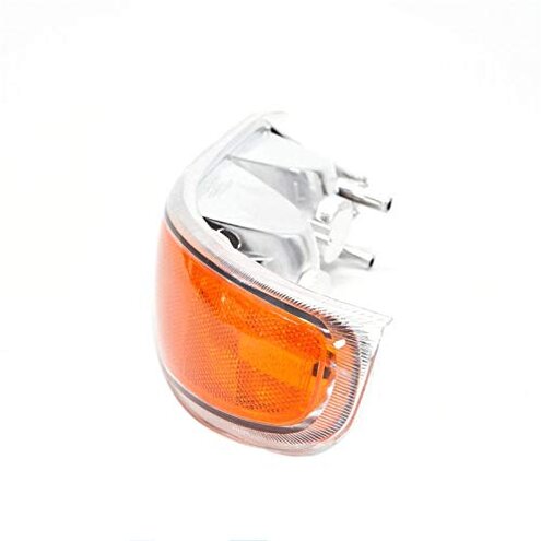 N&P Front Parking Light Turn Signal Lamp Assembly Set for 99-02 Silverado 00-06 Tahoe & Suburban Pickup Truck Chrome