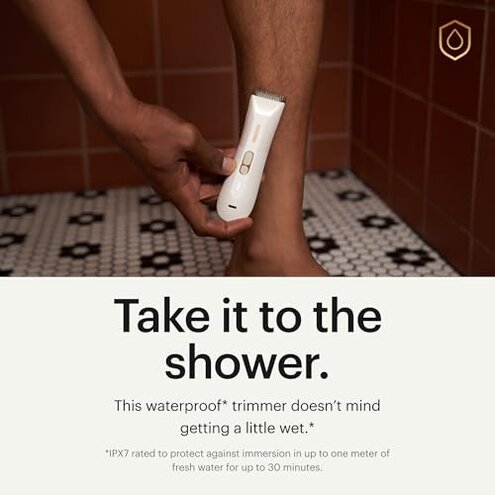 MANSCAPED&reg; The Perfect Duo 5.0 Contains: The Lawn Mower&reg; 5.0 Ultra Electric Groin & Body Hair Trimmer, Weed Whacker&reg; 2.0 Nose & Ear Hair Trimmer, The Shed Toiletry Bag