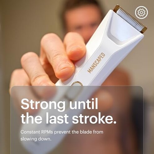 MANSCAPED&reg; The Perfect Duo 5.0 Contains: The Lawn Mower&reg; 5.0 Ultra Electric Groin & Body Hair Trimmer, Weed Whacker&reg; 2.0 Nose & Ear Hair Trimmer, The Shed Toiletry Bag