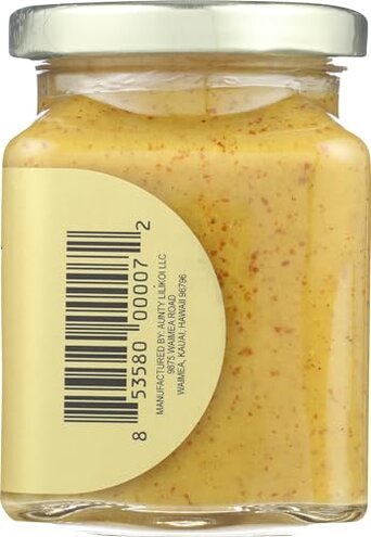 Aunty Lilikoi Passion Fruit Mustard, 10 OZ