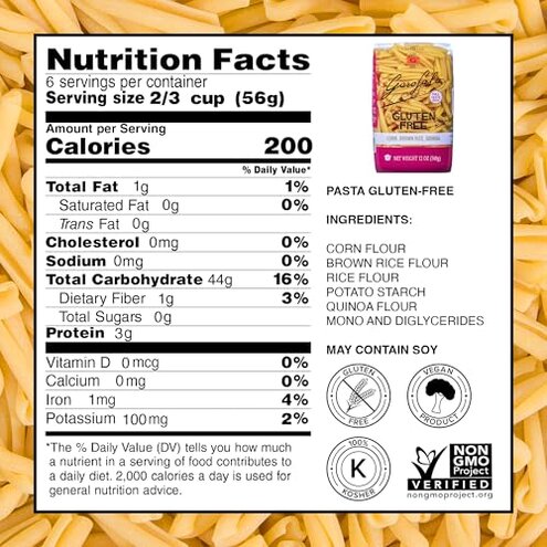Garofalo Gluten Free Casarecce Pasta - 12oz (12 Pack)