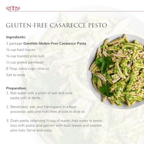 Garofalo Gluten Free Casarecce Pasta - 12oz (12 Pack)