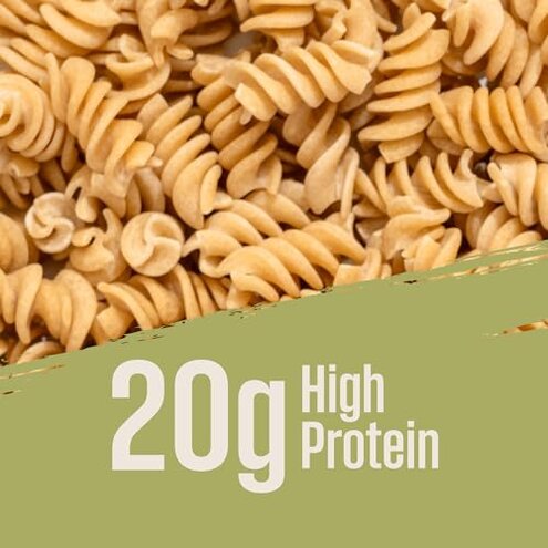 Care Free Kitchen Plain 3-Pack (8 oz. Bags) Rotini Keto Pasta Noodles, 20g High Protein, Low Carb 2g Net Carbs, 26g High Fiber
