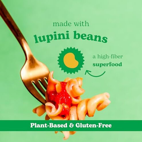 KAIZEN KETO Pasta Ziti - 2 Net Carbs, 19g protein - Gluten-Free, Keto Pasta Made w/High Fiber Lupini Flour - 8 ounces (Pack of 3)