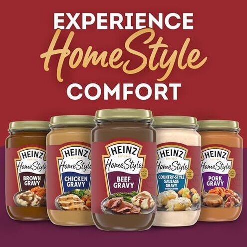 Heinz Savory Meats Gravy Collection (Chicken + Turkey + Meat) (Variety Pack)