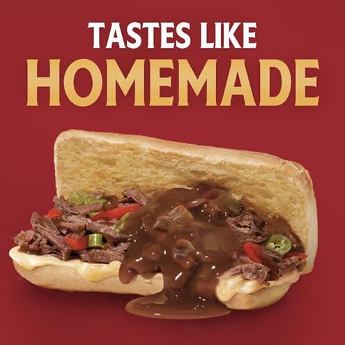 Homestyle Beef Gravy Value Size, 18 oz Jars (Pack of 4)