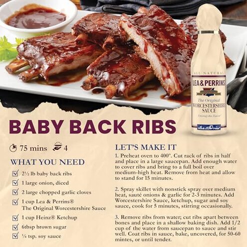 Lea & Perrins Worcestershire Sauce (1 gal Jug)