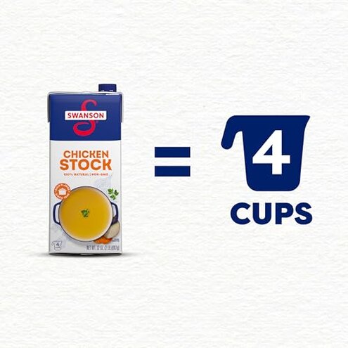 SWANSON S Chicken Stock, 32 oz Carton (12 Pack)