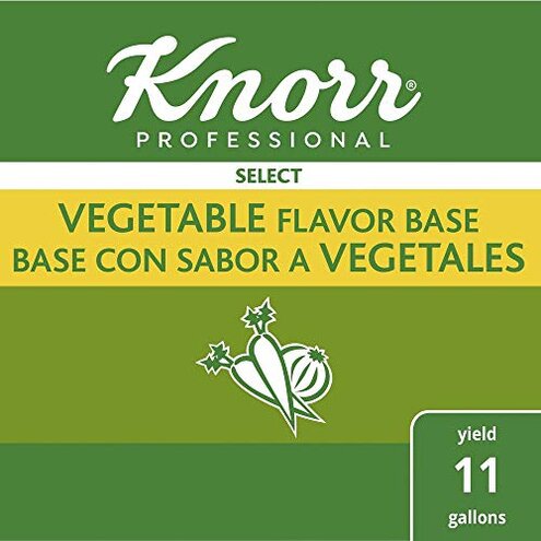 Knorr Professional Select Vegetable Base Bouillon, Vegetarian, Gluten Free, No added MSG, 1.82 Pound (Pack of 6)